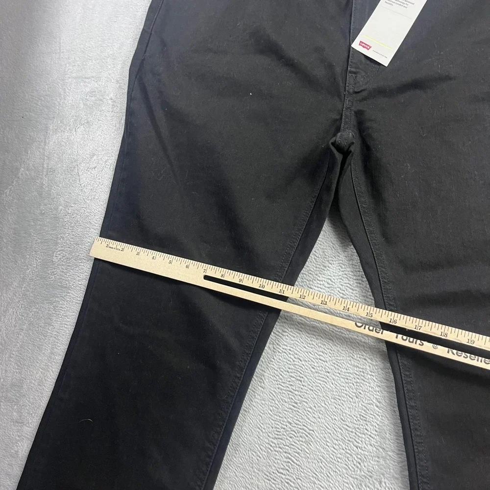 Levis 541 Mens Athletic Taper Black Jeans Big and Tall 44x30 Levis Flex Stretch